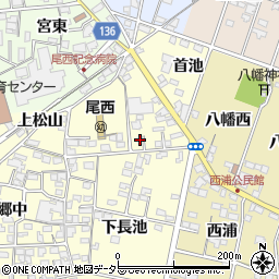 愛知県一宮市蓮池892-3周辺の地図