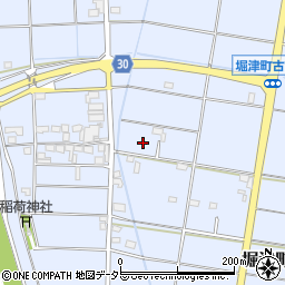 岐阜県羽島市堀津町1152周辺の地図