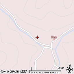 京都府南丹市美山町三埜久里谷周辺の地図