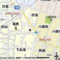 愛知県一宮市蓮池893周辺の地図