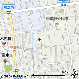 神奈川県小田原市中曽根55周辺の地図