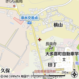 千葉県夷隅郡大多喜町横山1146周辺の地図