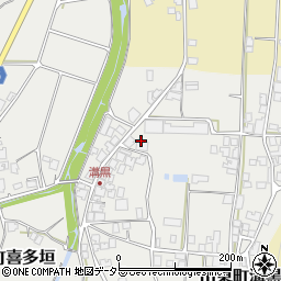 兵庫県朝来市山東町溝黒348周辺の地図