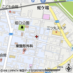 中井鉄工建設株式会社　堀口工場周辺の地図