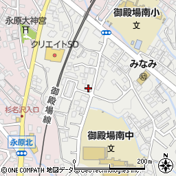 静岡県御殿場市萩原1282周辺の地図