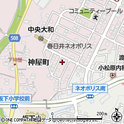 愛知県春日井市神屋町2298-575周辺の地図