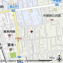 神奈川県小田原市中曽根52-4周辺の地図