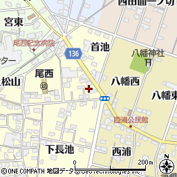 愛知県一宮市蓮池895周辺の地図