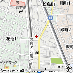 愛知県一宮市中町2丁目3周辺の地図