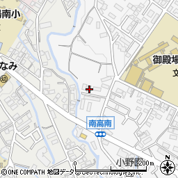 静岡県御殿場市新橋1751周辺の地図