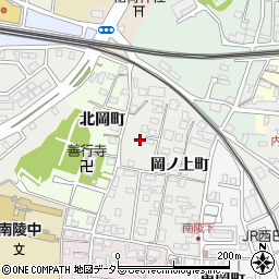 京都府福知山市岡ノ上町117周辺の地図