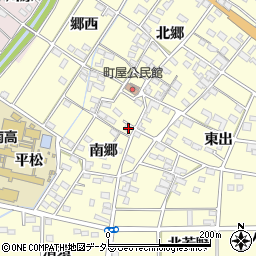 愛知県一宮市千秋町町屋南郷1260周辺の地図