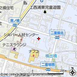 愛知県小牧市二重堀773周辺の地図