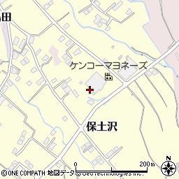 静岡県御殿場市保土沢635周辺の地図