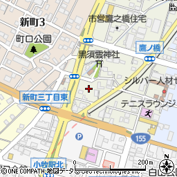 愛知県小牧市小牧原新田448周辺の地図