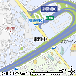 タイムズ小田急ハイウェイバス東名御殿場駐車場周辺の地図