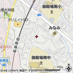 静岡県御殿場市萩原1257-1周辺の地図