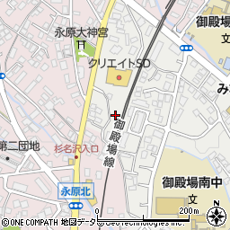 静岡県御殿場市萩原1301周辺の地図