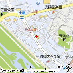 京都ダイハツ販売福知山店周辺の地図
