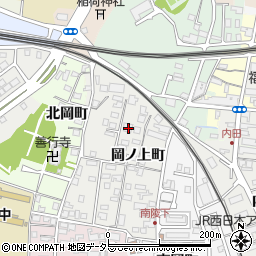 京都府福知山市岡ノ107周辺の地図