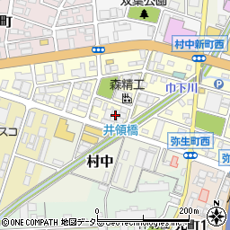 愛知県小牧市弥生町62周辺の地図