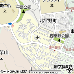 京都府福知山市西平野町14周辺の地図