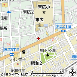 株式会社尾張不動産会館周辺の地図