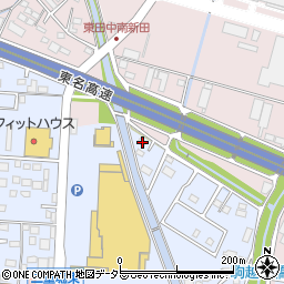 愛知県小牧市二重堀78周辺の地図