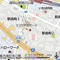 駅南成秀産業ビル周辺の地図