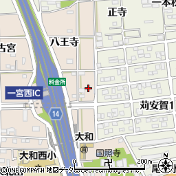 愛知県一宮市大和町苅安賀角出19周辺の地図