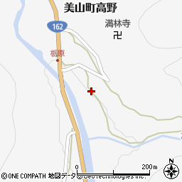 京都府南丹市美山町高野（中ノ下）周辺の地図