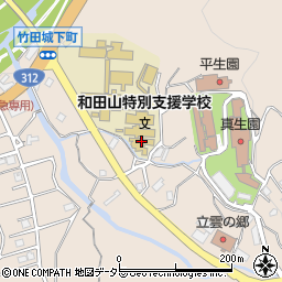 兵庫県立和田山特別支援学校周辺の地図