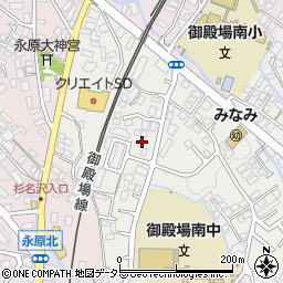 静岡県御殿場市萩原1280-1周辺の地図