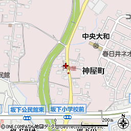 愛知県春日井市神屋町2319周辺の地図