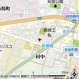 愛知県小牧市弥生町56周辺の地図