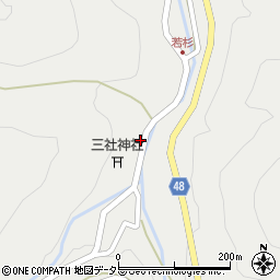 兵庫県養父市大屋町若杉404周辺の地図