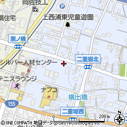 愛知県小牧市二重堀775周辺の地図