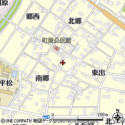 愛知県一宮市千秋町町屋南郷1246周辺の地図
