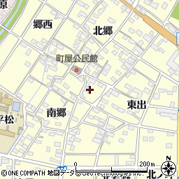 愛知県一宮市千秋町町屋南郷1247周辺の地図