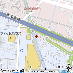 愛知県小牧市二重堀79周辺の地図