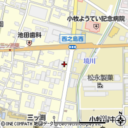 愛知県小牧市三ツ渕1688周辺の地図