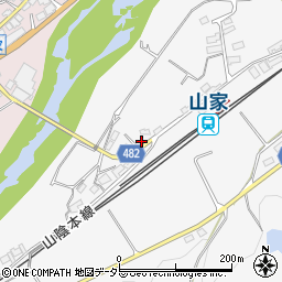京都府綾部市上原町木トラ1周辺の地図