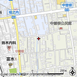 神奈川県小田原市中曽根54周辺の地図