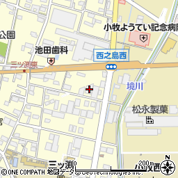 愛知県小牧市三ツ渕1690周辺の地図