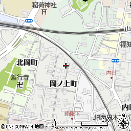 京都府福知山市岡ノ上町130-2周辺の地図