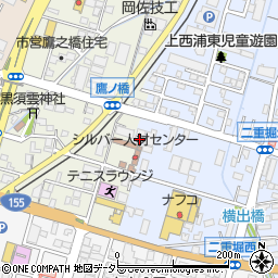愛知県小牧市二重堀767周辺の地図