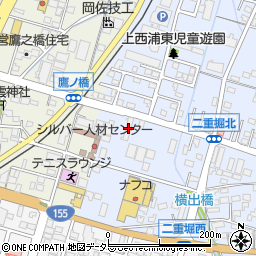 愛知県小牧市二重堀770周辺の地図