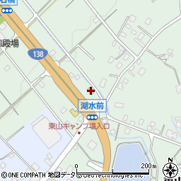 ミニストップ御殿場東山店周辺の地図