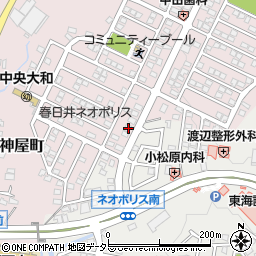愛知県春日井市神屋町2298-431周辺の地図