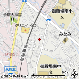 静岡県御殿場市萩原1278-21周辺の地図